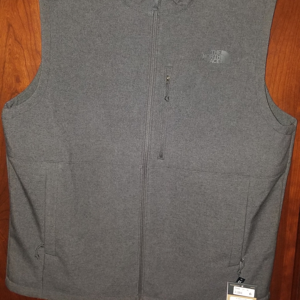 The North Face Apex Canyonwall Eco Vest for Men - TNF Dark Grey Heather - XXL